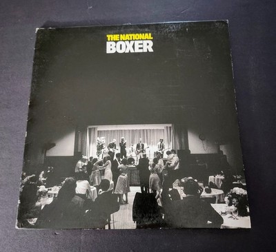 2007 The National Boxer  BEGGARS BANQUET RECORDS  Black Vinyl LP BBQLP 252