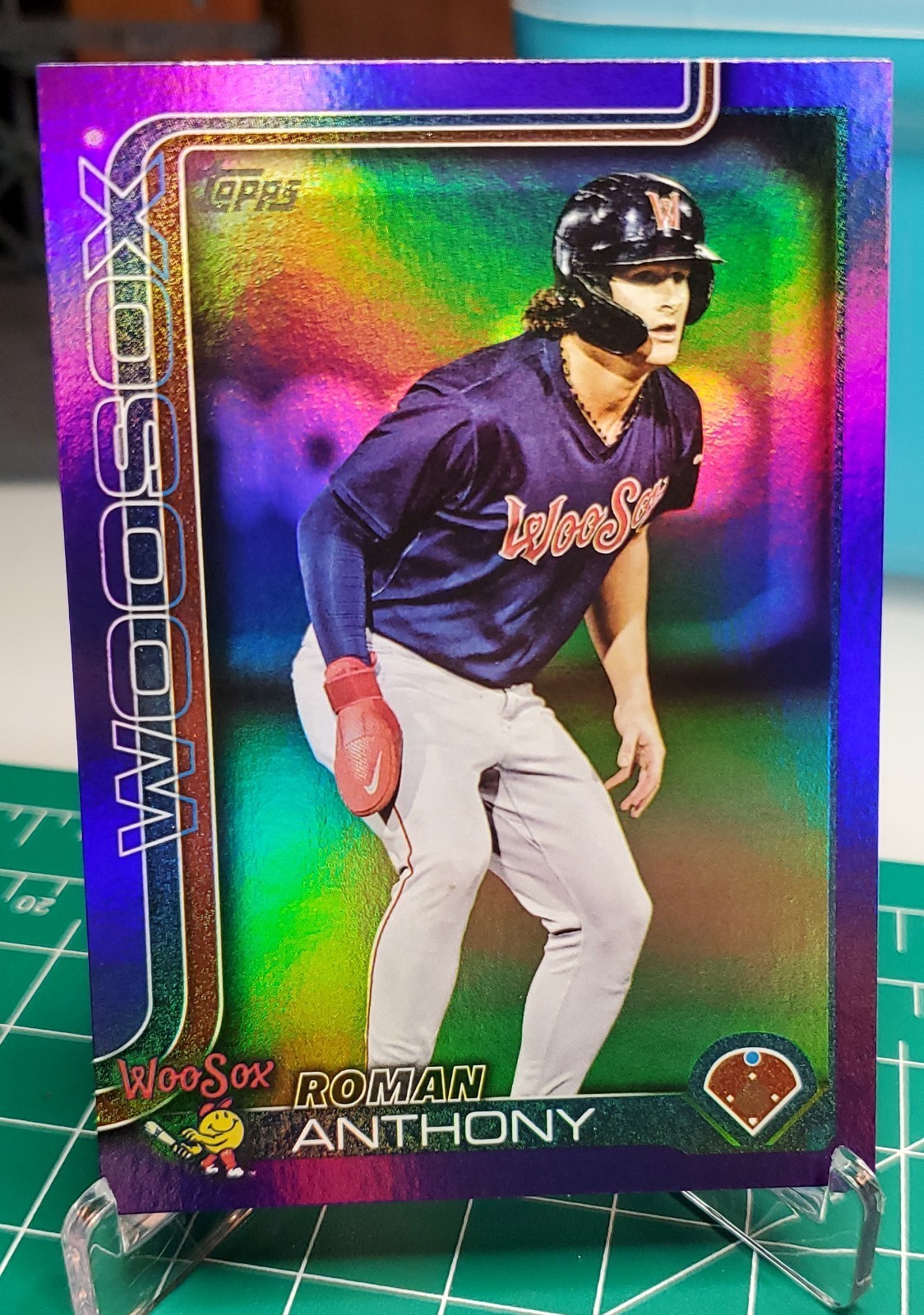 2025 Topps Pro Debut - Roman Anthony #PD-12 Purple Foil /299 (RC)