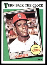 Bob Gibson 1988 Topps #664 Cardinals MLB READ FREE SHIPPING AutographDen