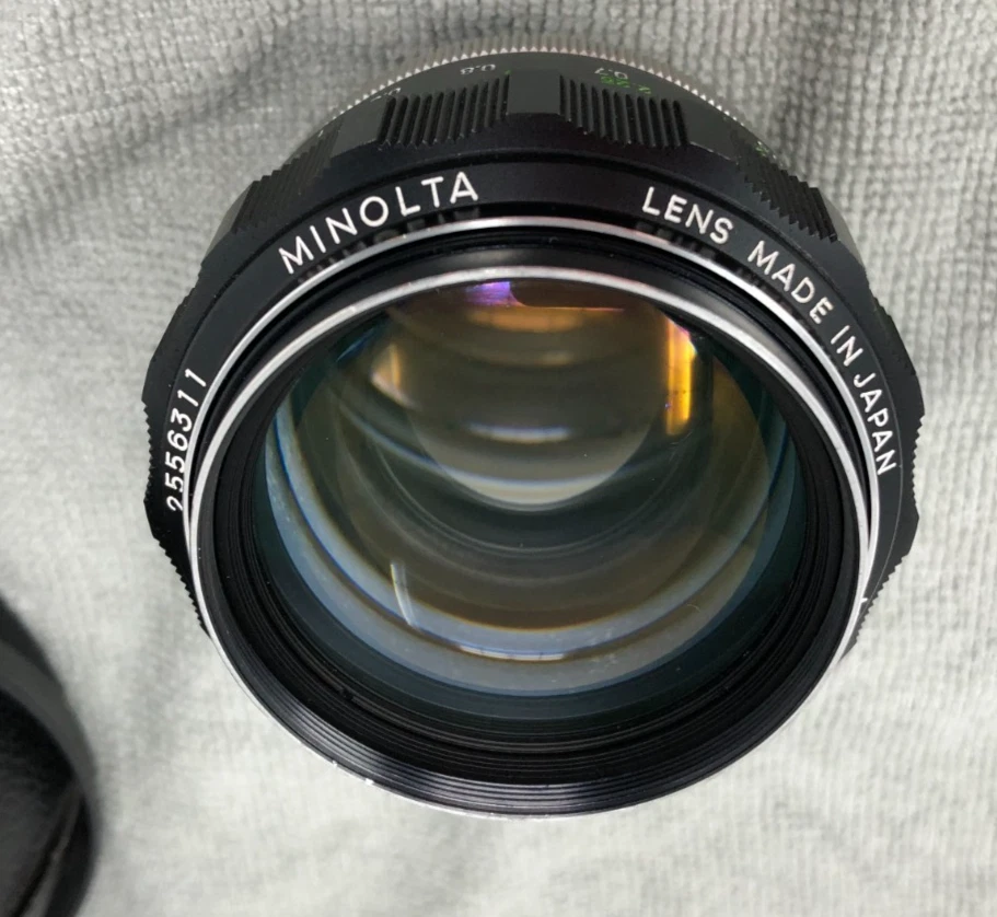 Minolta 58mm Focal f/1.2 Camera Lenses for sale | eBay