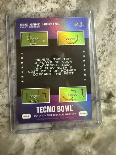 2026 Bo Jackson Battle Arena Tecmo Bowl Big Game Hunting Bonus Play BPL6