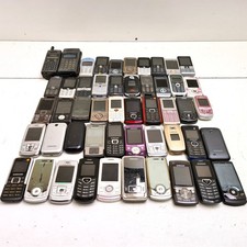 50x Untested Sony Ericsson Samsung Mobile Phone GSM GH388 S5200 Gold Recovery
