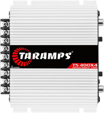 Taramps TS 400X4 400 Watts RMS 4 Channels Full Range Car Audio Amplifier, 2 Brid