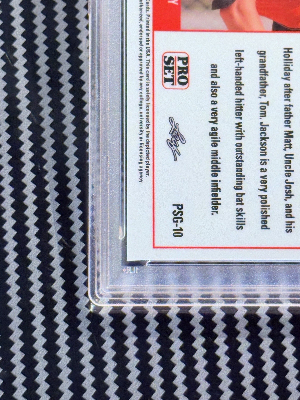 2024 Leaf Pro Set  Jackson Holliday Superfractor #1/1 Card #PSG-10🔥PSA 9🔥 view 10