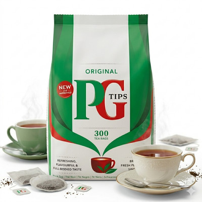 870g PG Tips Schwarztee Original - 300 Teebeutel - Schwarzer Tee Schwarztee
