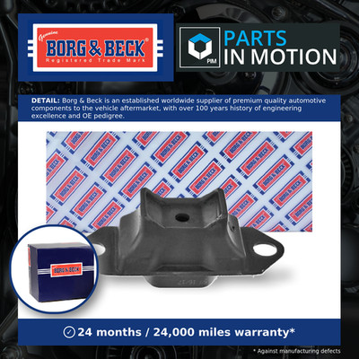 Engine Mount fits DACIA LOGAN EXPRESS 1.6 Upper Left 2009 on K7M710 Mounting B&B