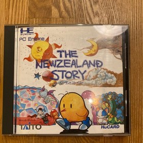 The New Zealand Story PC Engine HuCARD TAITO Japan Import PCE Retro Game Tested
