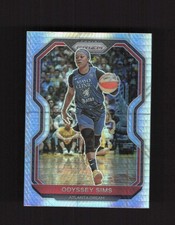 2021 Panini Prizm WNBA #80 Odyssey Sims Prizms Hyper