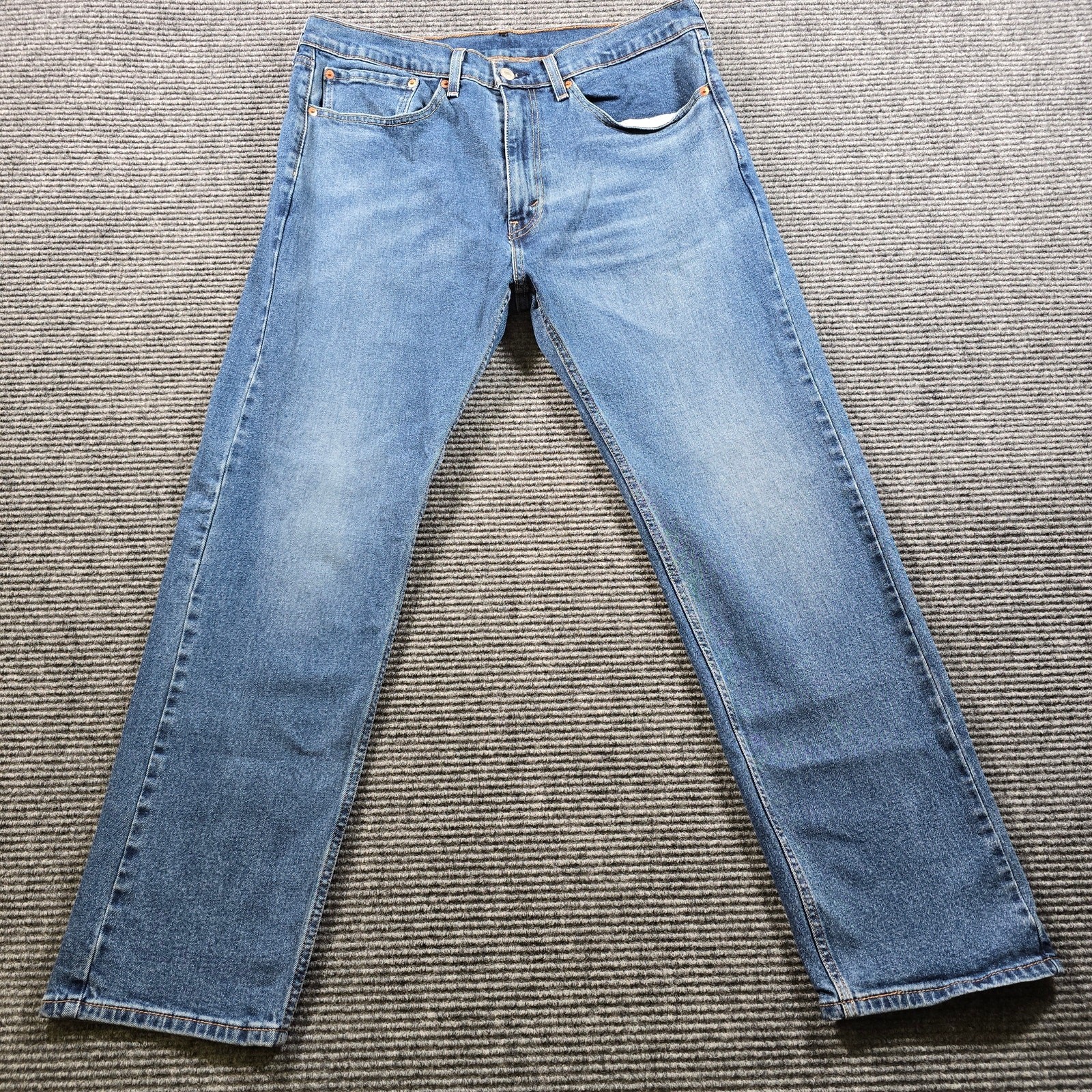 Levi’s 505 Jeans Men's 34x30 Blue Straight Stretch