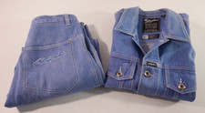 Vintage 90s KARL KANI Denim Jeans and Jacket Size LARGE