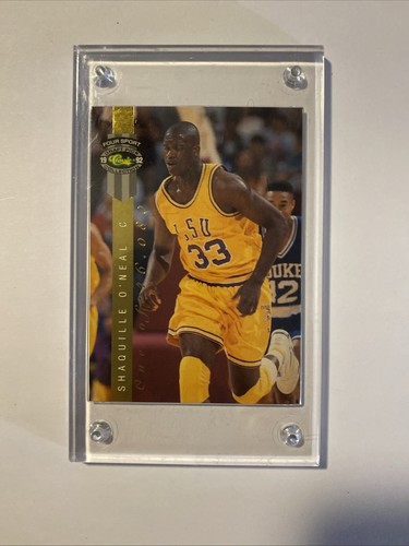Shaquille O'neal #LP8 — 1992 Classic 4 Sport basketball card