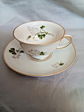 Midcentury Rosenthal Mokkatasse Aida Gräser + Kleeblatt