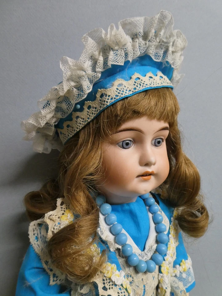 Poupée ancienne: Rare Simon & Halbig moule 1250 taille 3 50 cm. - Photo 4/4