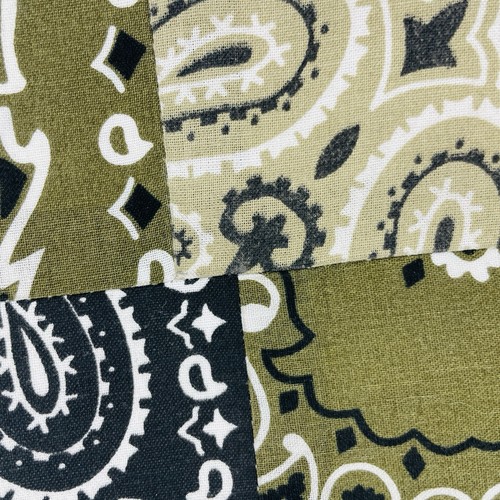 Cartera bandana Palyce Savage Los Angeles 2020 edición limitada verde salvia y oliva - Imagen 17 de 17