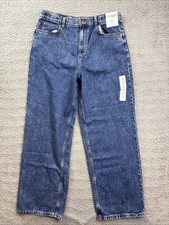 Cat  Jack Boys Youth 16 Dark Wash Baggy Fit Jeans