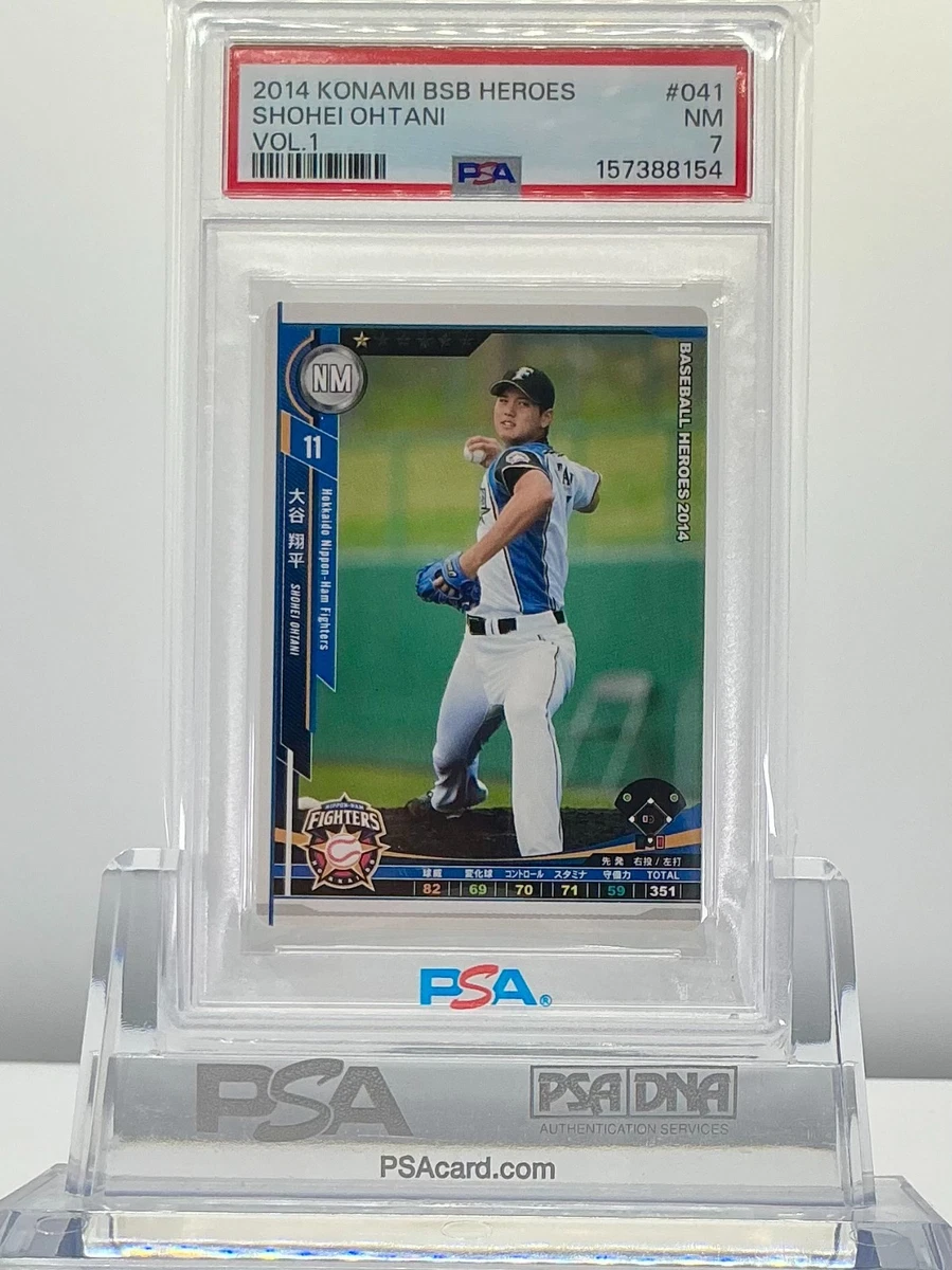 Shohei Ohtani Rookie Card ＋bonus！オマケ付！ Shohei Ohtani Professional Sports Authenticator (PSA) Baseball