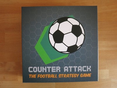 Counter Attack   The Football Strategie Game + 4 Extra-Teams - wie neu!