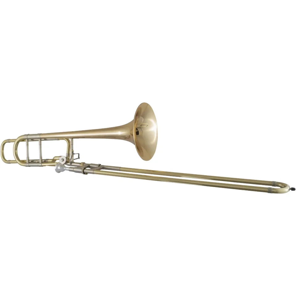 Bach Stradivarius Tenor Trombone in Bb 42BOG Open Wrap - Gold Brass Bell - Image 2 of 4
