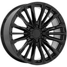 Performance Replicas Pr223 22x9 6x5.5 28mm Gloss Black Wheel Rim 22 Inch