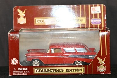1957 Chevrolet Nomad Station wagon Red 1:43 Diecast Road Legends Yat Ming in bo