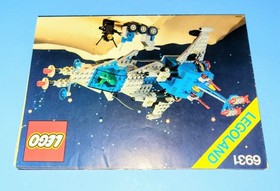 1985 Legoland Classic Space 6931 FX-Star Patroller Spaceship &ndash; Instructions Only