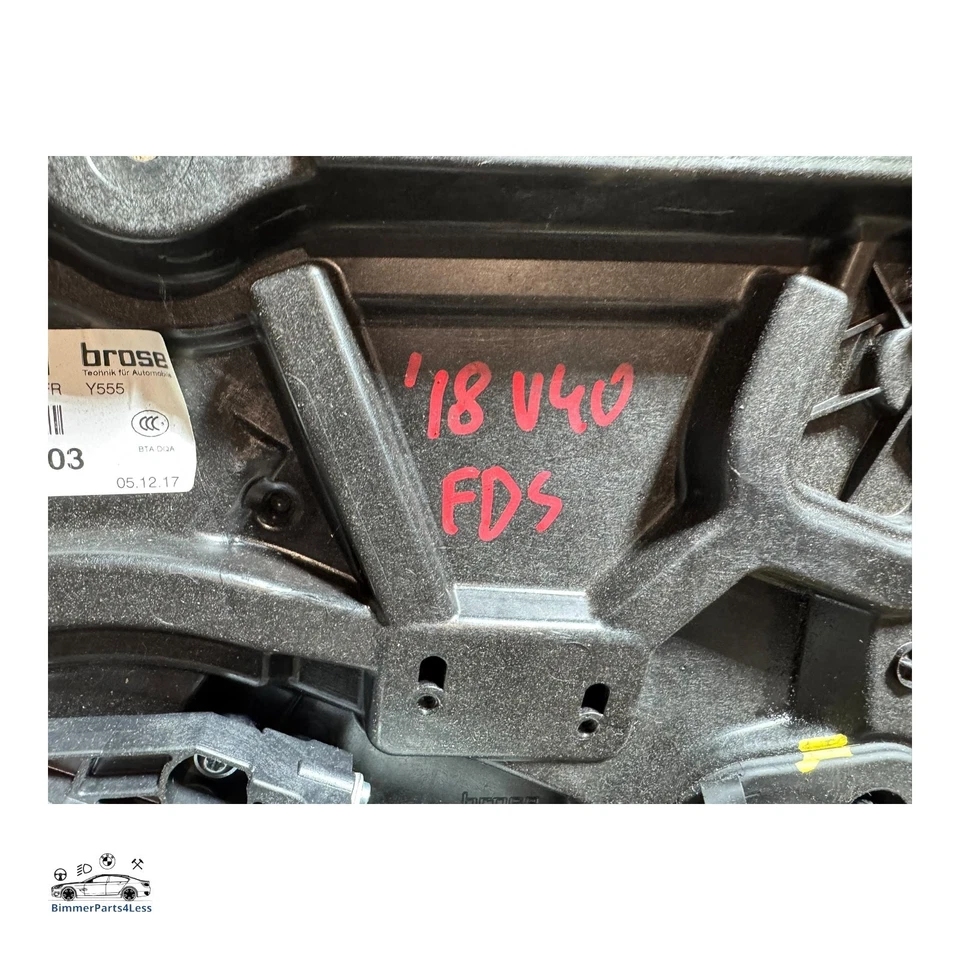 REGULADOR VENTANA DELANTERO DERECHO VOLVO V40 2012-2020 31276216 Foto 3 de 4