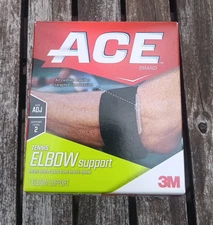 Ace 3M Tennis Elbow Support Adjustable Size Support Level 2 New