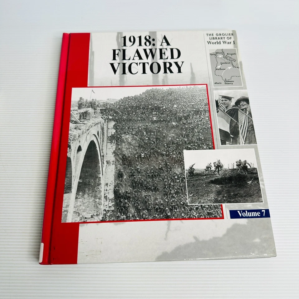 The Grolier Library of World War 1 - Large Hardcover Books, History, Military - Image 2 of 4