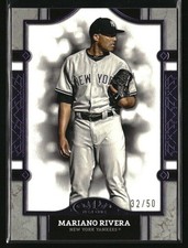 2024 Topps Tier One Purple Foil Mariano Rivera #16 #32/50 New York Yankees