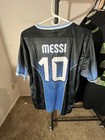 Argentina Lionel Messi 10 Soccer Jersey Shirt XL Black/Blue Unisex Adult — photo 10