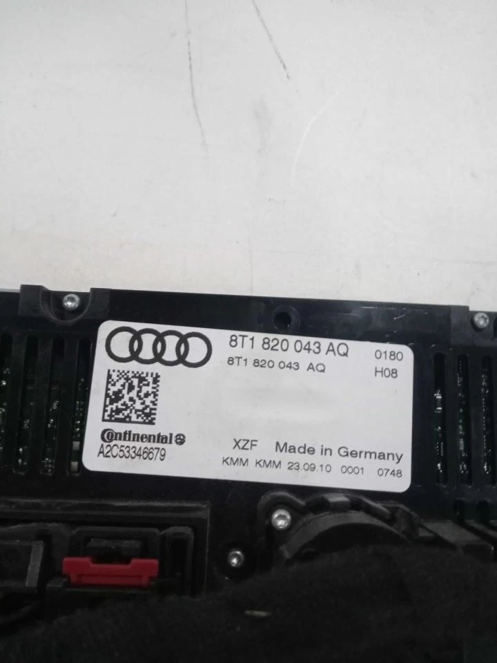 Control de temperatura doble zona con asiento deportivo para 08-13 AUDI A5 362159 Foto 2 de 4