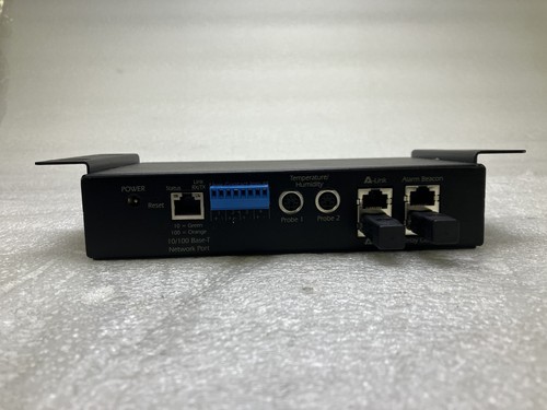 APC AP319 Environmental Monitor Unit w/Sensor AC Adapter Rack Ears Included USED - 第 3/6 張圖片