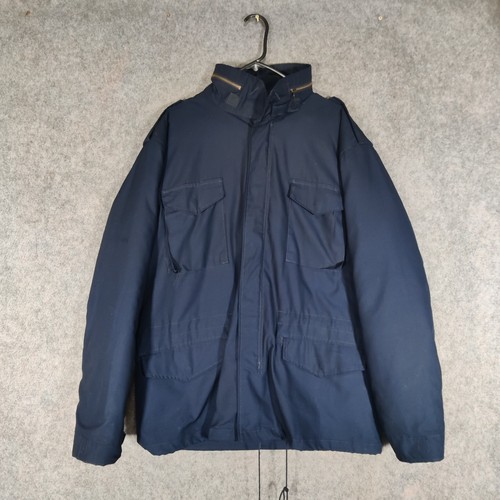 Brandit M-65 Jacket Mens Size XL Navy Blue Military Field Removable Liner