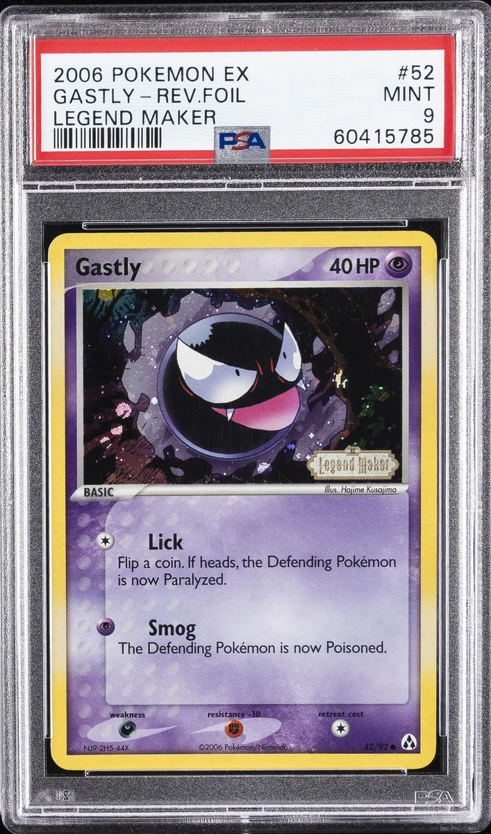 Gastly 52/92 Legend Maker for sale | eBay