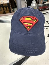 DC Comics 2009 Superman Hat Blue One Size Fits Most New with Tag