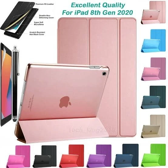 360 Leather Case Cover For iPad 10th 9th 8th 7th 6th 5th Gen Mini Air Pro Tablet - Image 3 of 4