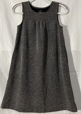 Gap Tweed A Line Dress Jumper Womens XS Winter Preppy Business Whimsygoth