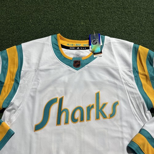 Adidas NHL San Jose Sharks "Brent Burns" Reverse Retro Trikot (H52337) Herren Gr. 56 - Bild 2 von 6