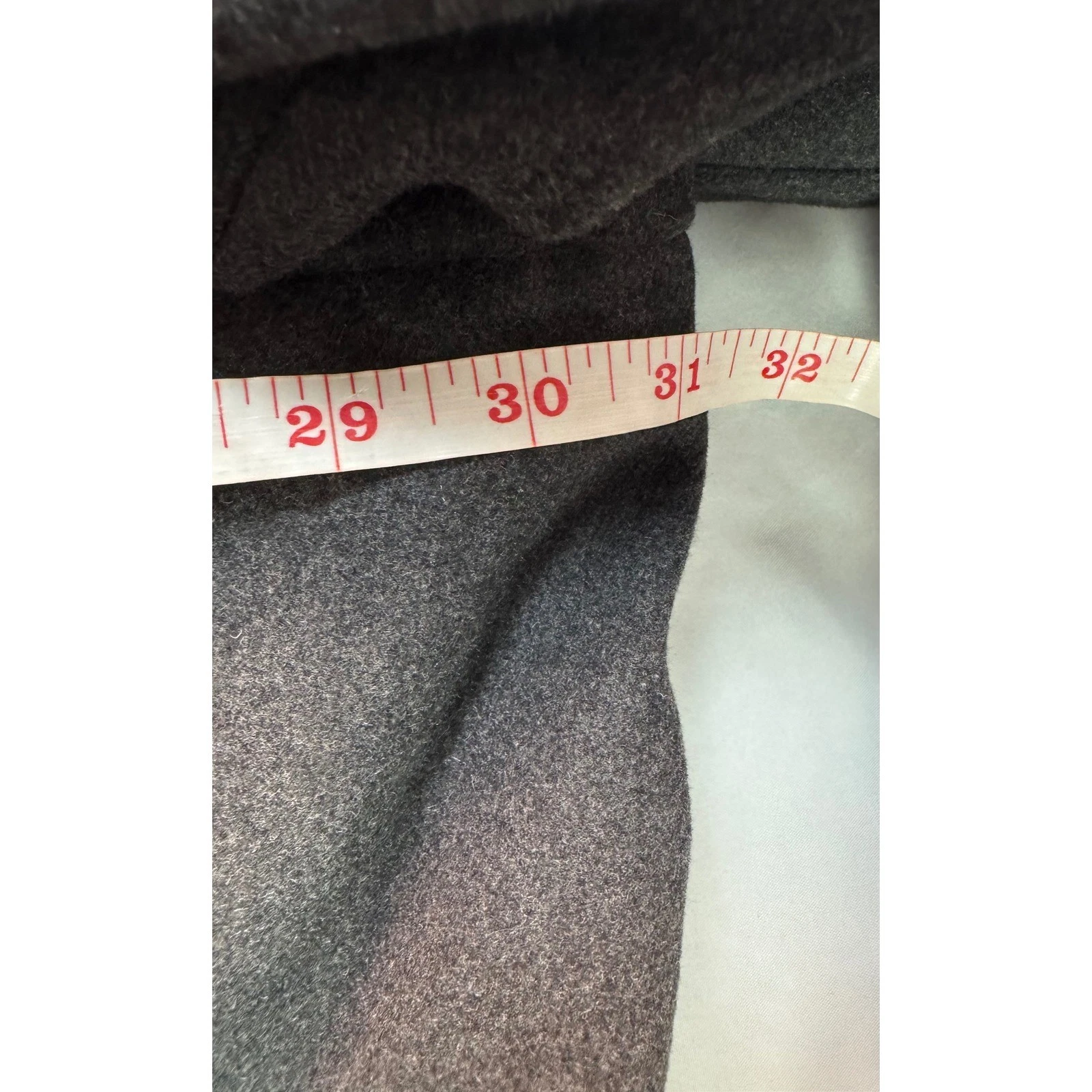 Dockers Mens Wool Blend Pea Coat Charcoal Gray Double Breasted 3XL NEW - product detail image 8