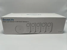 GoveeLife Water Leak Detector 1S w/ Smart Gateway 1S 1+5 Pack – NEW Open Box