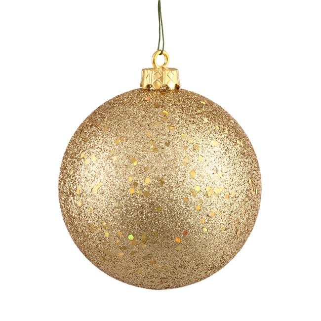 Vickerman N592508DQ 10in. Gold Sequin Ball Dril LED Cap