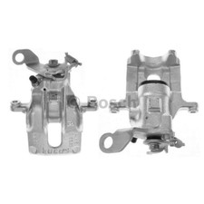 BOSCH Bremssattel Bremszange hinten links Gusseisen für Ford Fiesta V JH_ JD_
