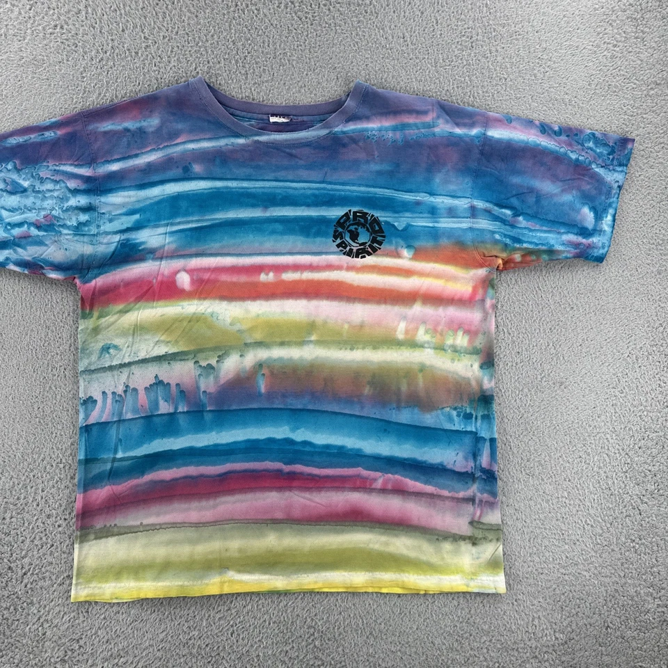 Camisa De Colección Pro Spirit XL Tie Dye Manga Corta Divertida Años 90 Colorido Surf Patín Foto 2 de 4