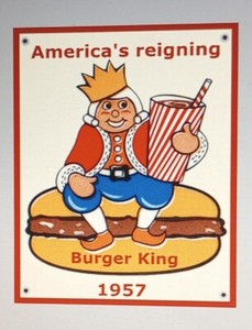 Burger King Sign | eBay