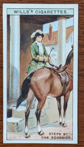 1924 Wills Do You Know Cigarette Card 2nd Series. #41 Steps on the Roadside. - Photo 1/2