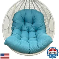 Yefound Teal Hanging Egg Chair Cushions Indoor Outdoor Waterproof Hanging Egg