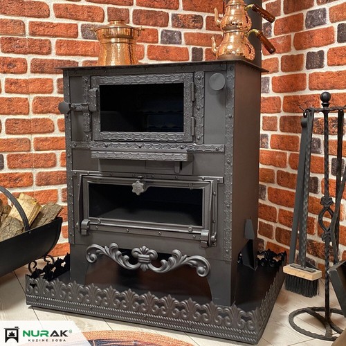 Wood Burning Stove With Oven, Cooker Stove, Oven Stove, Wood Stove - Picture 3 of 8