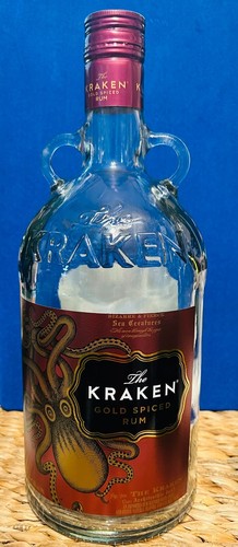 Empty Kraken Spiced Rum Bottles Multiple Variations Choose Your Own Ships Fast1 - Picture 30 of 61