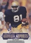 2011 Upper Deck World of Sports Tim Brown #95