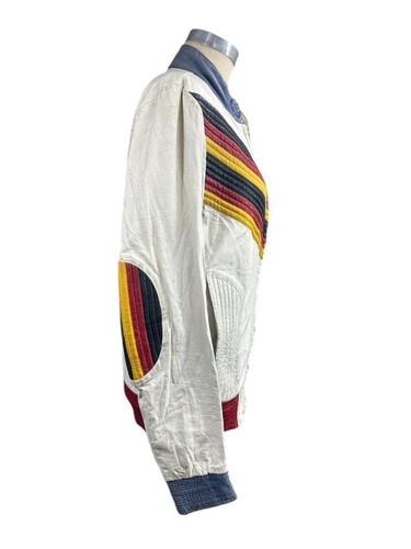 MUY RARA Chaqueta de Cuero FENDI De Colección Colores Impresionantes Talla 48 IT - Mediana - Imagen 7 de 13